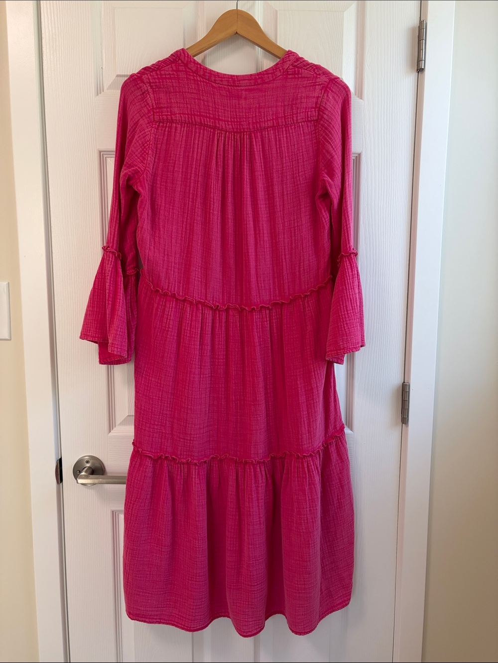 Faherty Dream Cotton Gauze Vida Midi Dress - Picture 5 of 10